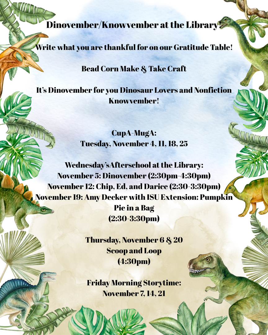 November Library Programs page 1